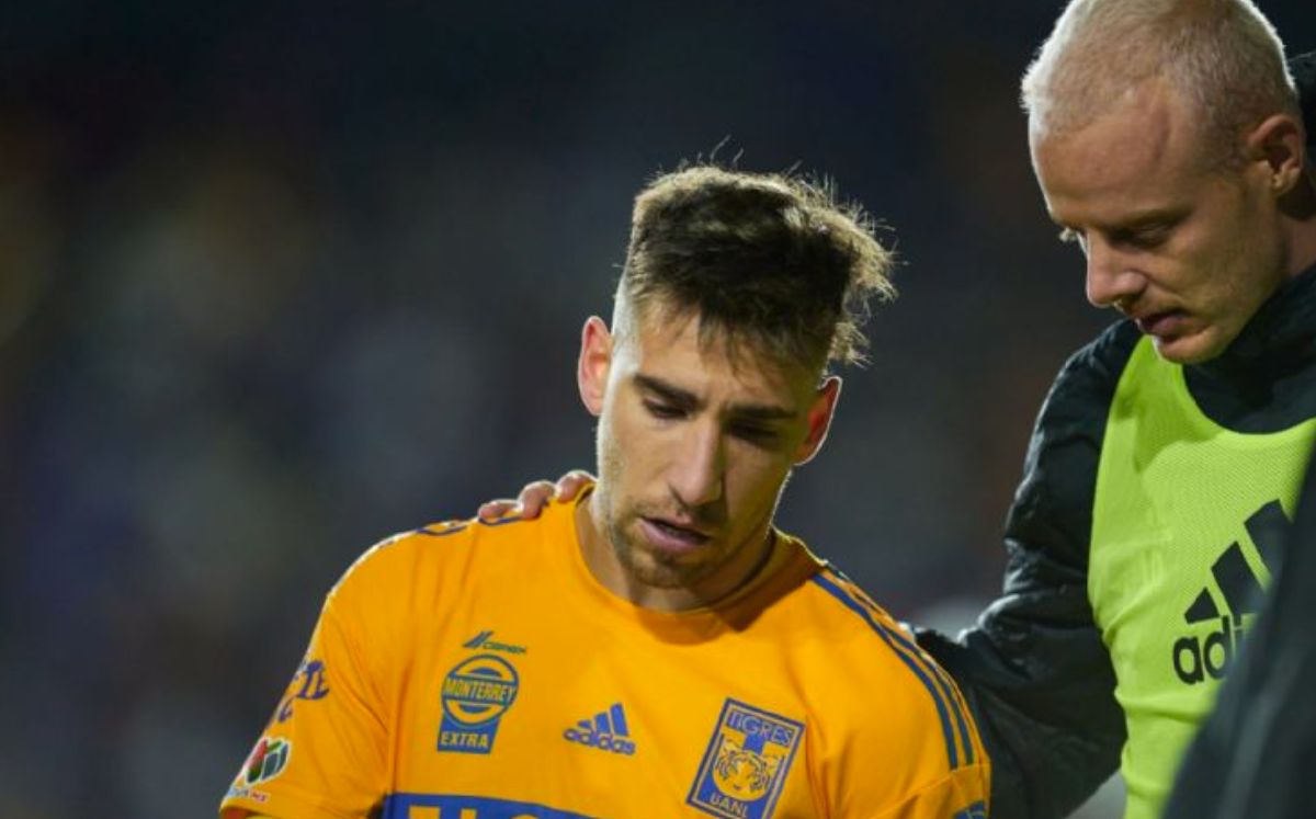 Tigres confirma la baja por lesión de Fernando Gorriarán