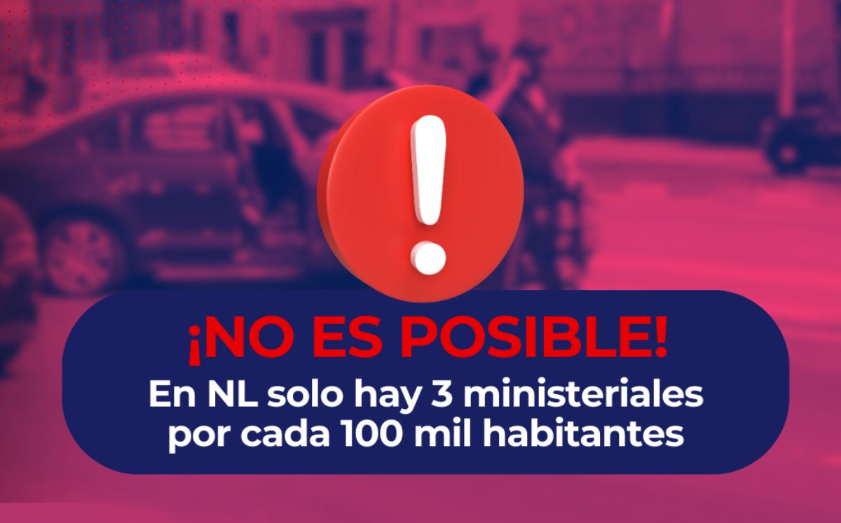 NL tiene 3 ministeriales por cada 100 mil habitantes