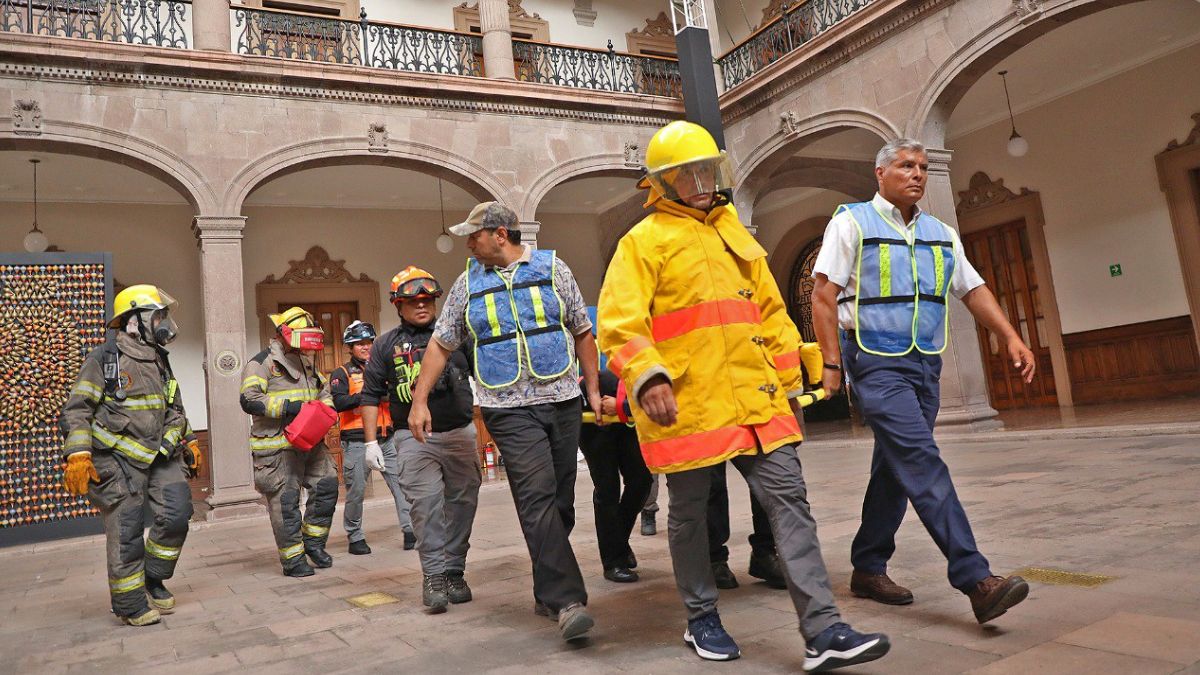 SIMULACRO NUEVO LEÓN SISMO