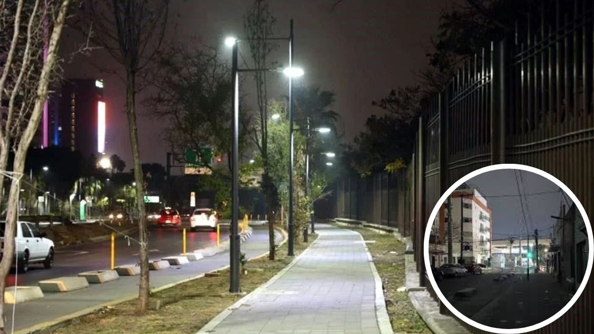 Ponen Alumbrado En Corredor Verde De Aramberri | Tu Colonia Nuevo León Alumbrado-aramberri-adrián-de-la-garza | Tu Colonia Nuevo León