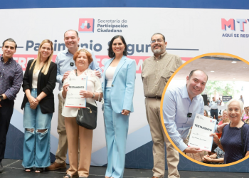 entrega de testamentos, gobierno Monterrey, patrimonio seguro, testamento regios, programa municipal