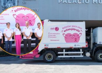 Marcelo Segovia Participa En La Campaña Rosa En Monterrey