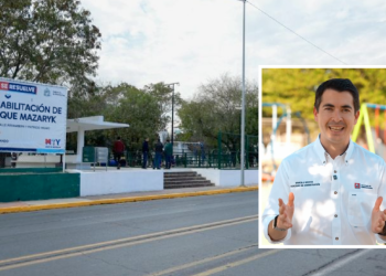 Marcelo responde a críticas de Colosio con programas sociales como la renovación de parques en la ciudad.